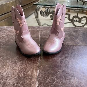 Pink Cowboy Boots! Cat & Jack. Size 8